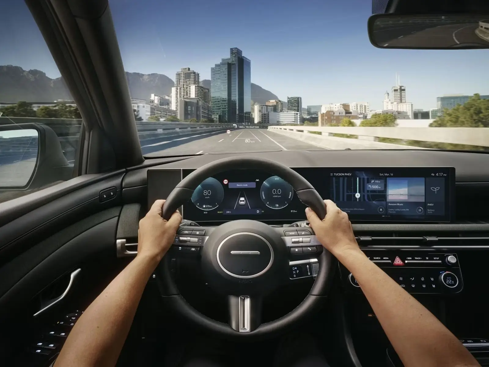 Hyundai tucson phev 2024 interior 07 skv hud 4x3