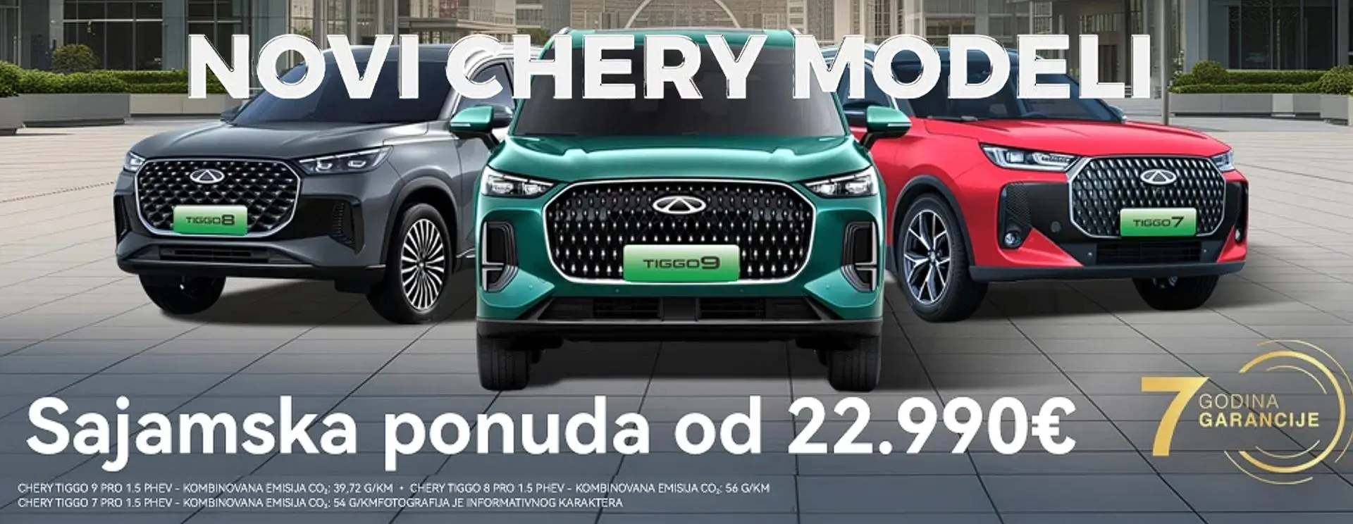 Akcija novi chery modeli