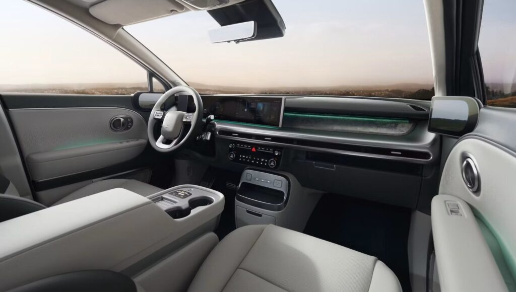 Hyundai ioniq 9 2024 interior 1st row 16x9